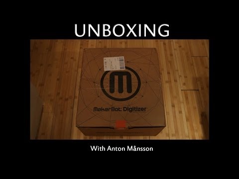 MakerBot Digitizer 3D-scanner unboxing and startup