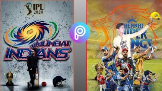 IPL Photo Editing PicsArt | PicsArt IPL Chennai Super Kings (CSK) Photo Editing | IPL MUMBAI INDIANS screenshot 1