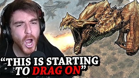 Skyrim, but if I say "dragon" then 10 dragons spawn