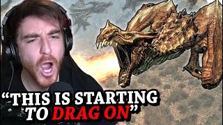 Skyrim, but if I say 'dragon' then 10 dragons spawn