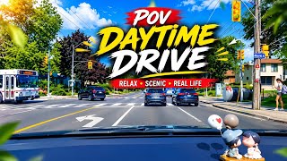 🚘 POV DRIVING SOUNDS | ONTARIO CANADA | CLOUDY WEATHER| 2020 TOYOTA COROLLA . AT . Le . PETROL#pov screenshot 2