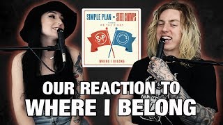 Wyatt and Lindsay React: Where I Belong by Simple Plan & State Champs ft. We The Kings