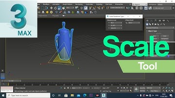 3ds max scale tool beginners tutorial/beginners guide