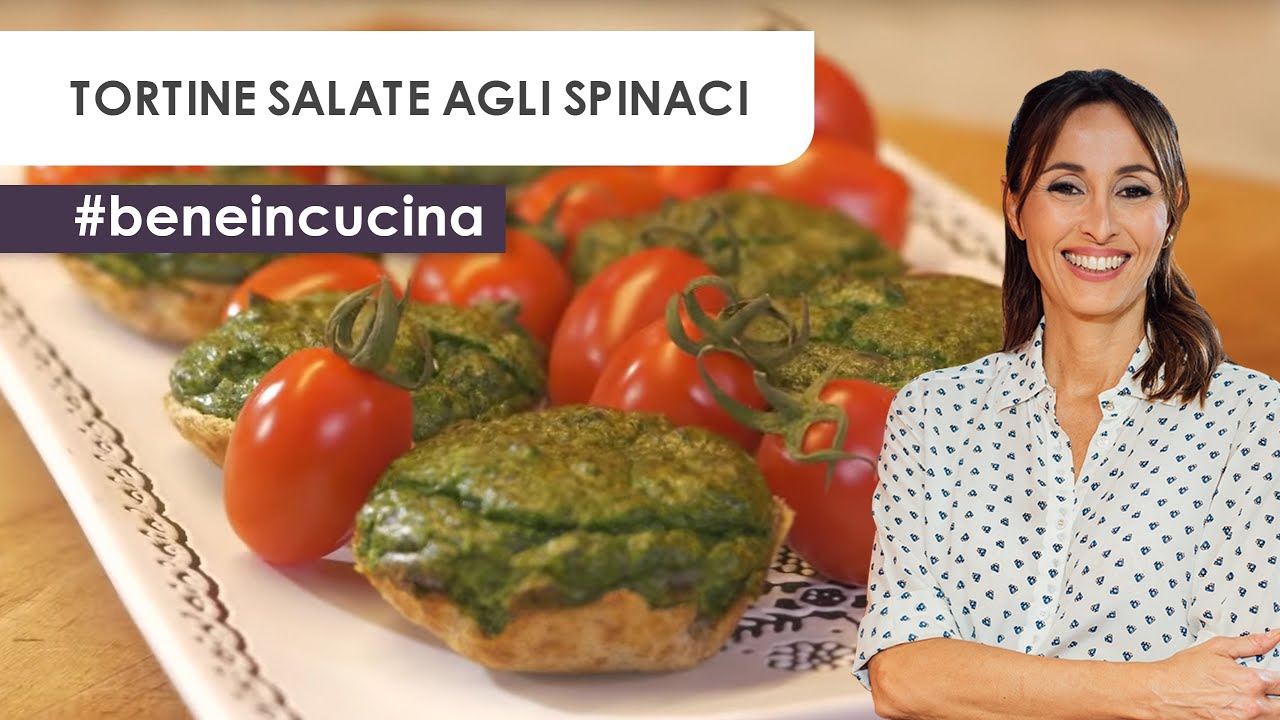 Tortine salate agli spinaci: Ricetta Facile e Veloce | Benedetta Parodi - #BeneInCucina