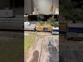 N scale trains running at WA State History Museum #modelrailroad #art #weathering #nscale #train thumbnail