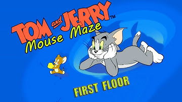 TOM AND JERRY - MOUSE MAZE FIRST FLOOR. Fun Tom and Jerry 2017 Games. Baby Games  #LITTLEKIDS