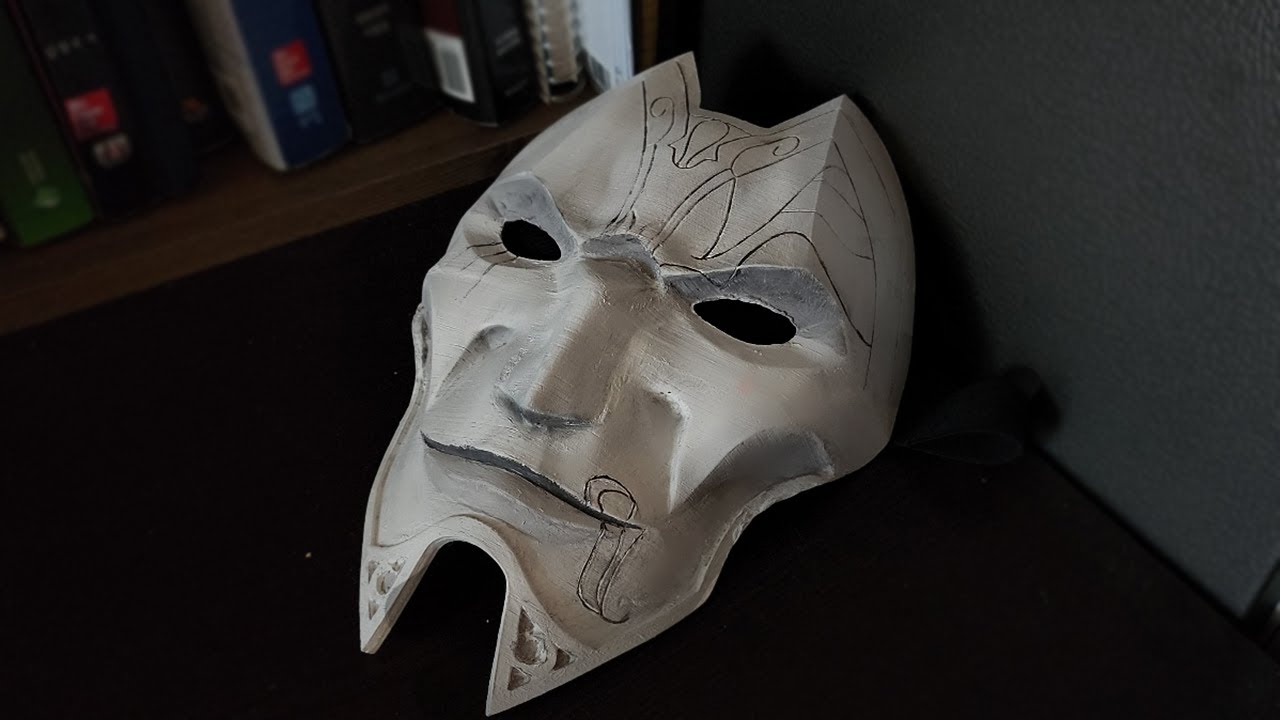 Making Jhin Halloween Mask