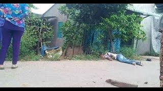 Thanh niên xăm trổ ăn mưa dao của 2 nhóm thanh niên hỗn chiến