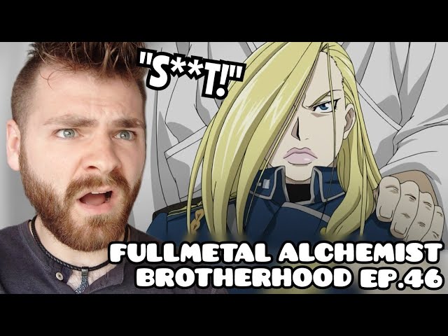 WAIT WHAT JUST HAPPENED??!!, FULLMETAL ALCHEMIST BROTHERHOOD EPISODE 46, New Anime Fan!