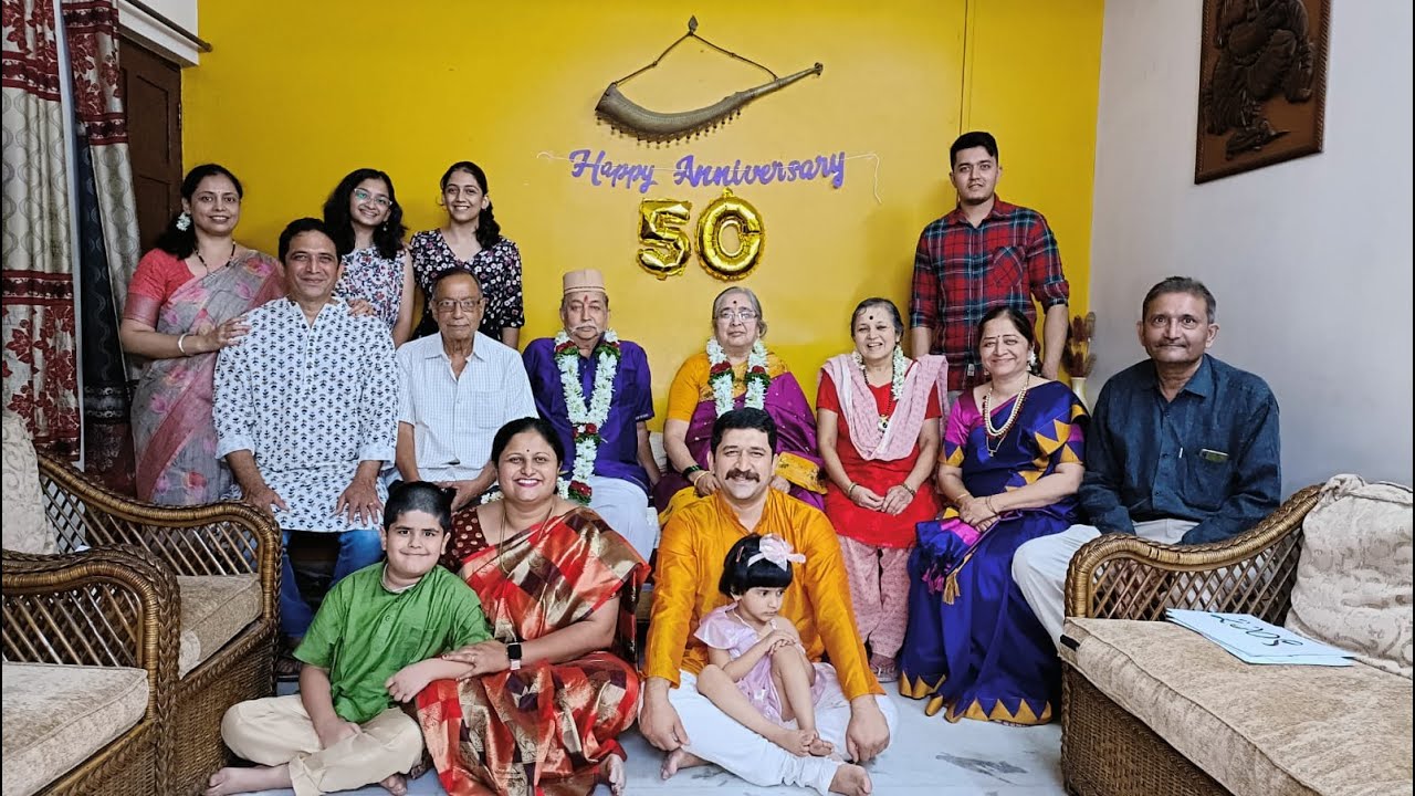 50th Weeding Anniversary Aai Baba YouTube 50th-weeding-anniversary-aai-baba-youtube