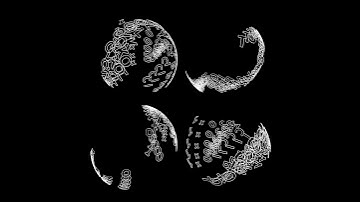 2020 + 1. Draw by openFrameworks