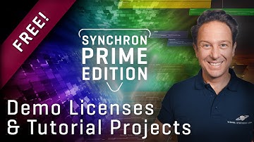 Free Demo Licenses and Tutorials: Synchron Prime Edition Special