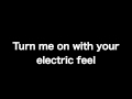 MGMT Electric Feel Lyrics