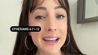 Verse of the day! Ephesians 6:11-12 🤍 #thejesuschallenge by Madeline Grace  285 views 3 weeks ago 7 minutes, 29 seconds