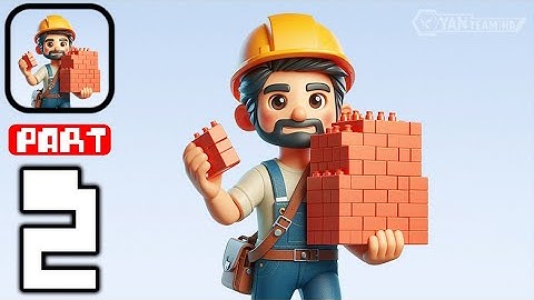 Mansion Constructor - Gameplay Walkthrough Part 2 Building Buildings (iOS,Android)