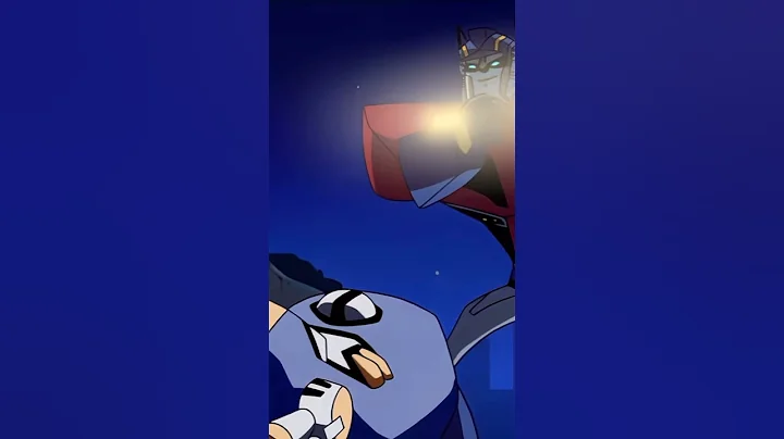 Transformers Animated - Optimus Laughs At Sentinel