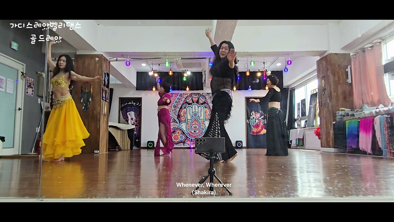 (김해벨리댄스)가디스레아스타일 비기너클래스 Whenever, Wherever *Shakira