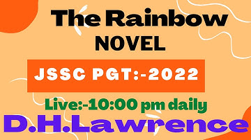 THE RAINBOW I NOVEL I D H LAWRENCE I SUMMARY I IN HINDI #PGT#TGT#PGTENGLISH#PGTENGLISH2022#TGT#pgt