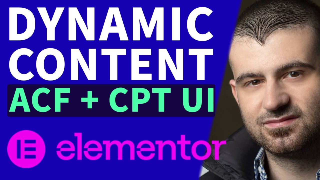 Elementor Custom Post Types Tutorial (ACF + CPT UI + Dynamic Templates ...