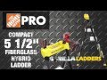 Gorilla Ladders Fiberglass Hybrid Ladder - The Home Depot