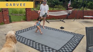 GARVEE 8x10 Outdoor Rug Review Waterproof Reversible Patio Rug for Camping Backyard