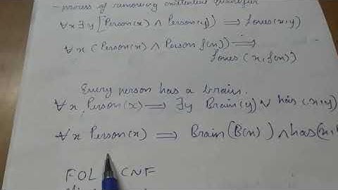 Skolemization | Artificial intelligence