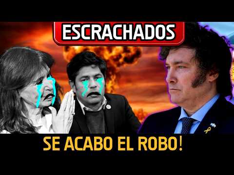 ESCRACHE!🔥 MILEI ARRUINÓ A TODOS LOS K Y LA CHORRA MAYOR CFK !!