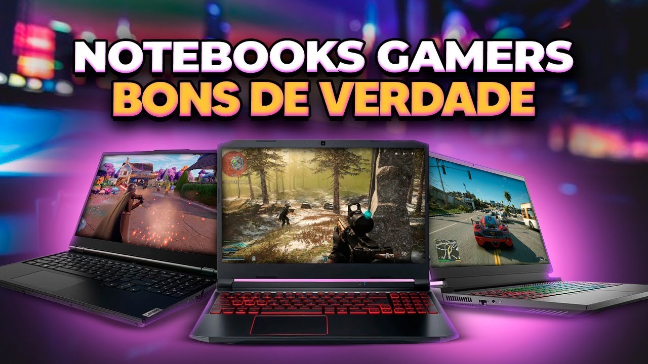 TOP 5! MELHOR NOTEBOOK GAMER BARATO ao PREMIUM! Notebook para Jogos