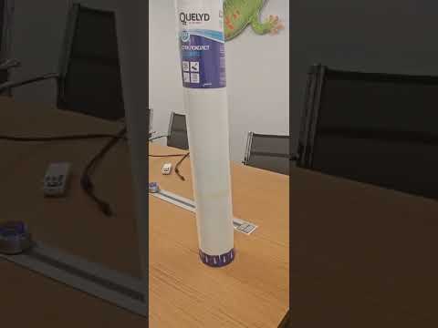 Малярный стеклохолст QUELYD EXPERT 40г/м2, 50м2, видео 1