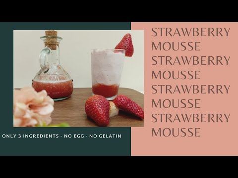 Video: Yuav Ua Li Cas Ua Kom Strawberry Mousse Rau St. Valentine