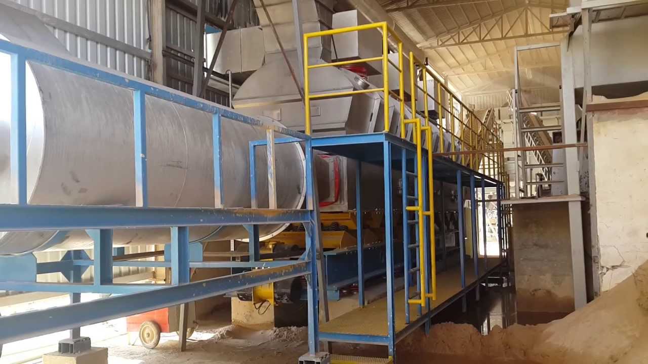 Fluid Bed Sand Drying Plant / Akışkan Yataklı Kum Kurutma Tesisi YouTube