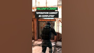 Removed Mods Causing ‘Operation Could Not Be Completed’ Bug (Fallout 4 update on Nov. 10th)