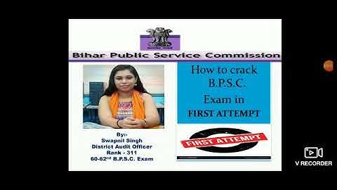 Detailed Strategy to clear BPSC exam in First Attempt I Swapnil Singh I 60-62nd BPSC rank 311 .