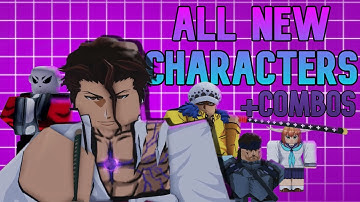 ABA UPDATE ALL NEW CHARACTERS | Nokotan, Aizen REWORK, Solid Snake, Law (Wano) | ALL MOVES + Combos
