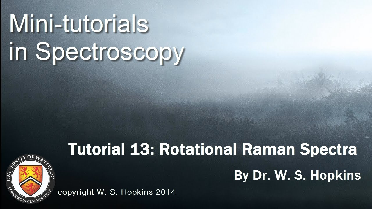 Mini Tutorial 13 - Rotational Raman Spectra - YouTube