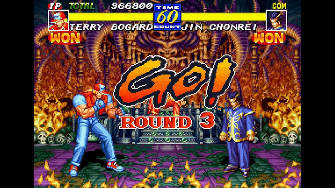 Fatal Fury 3 (Neo Geo) story and all endings. 