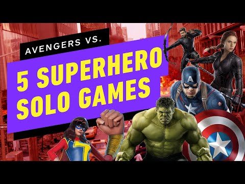 Marvel’s Avengers Makes Us Miss Small Superhero Games