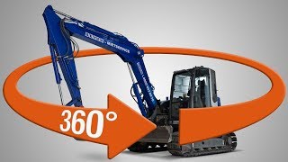 Kettenbagger Mit 8 T Betriebsgewicht In Der Baggervermietung Neu