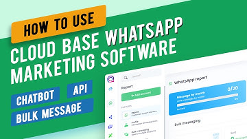 Cloud Base WhatsApp Marketing Software | Chatbot | API With Google Form | Waziper 5.0.1