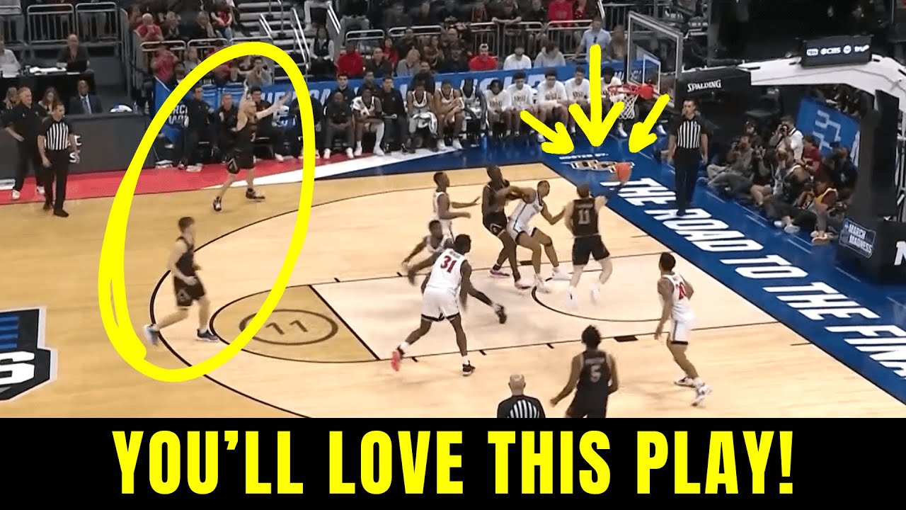 Get an easy layup with this 4 out basketball play