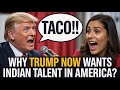 Trump’s Shocking U-Turn: “Americans Aren’t Talented, We Need Indians!” | H-1B Visa Twist Explained