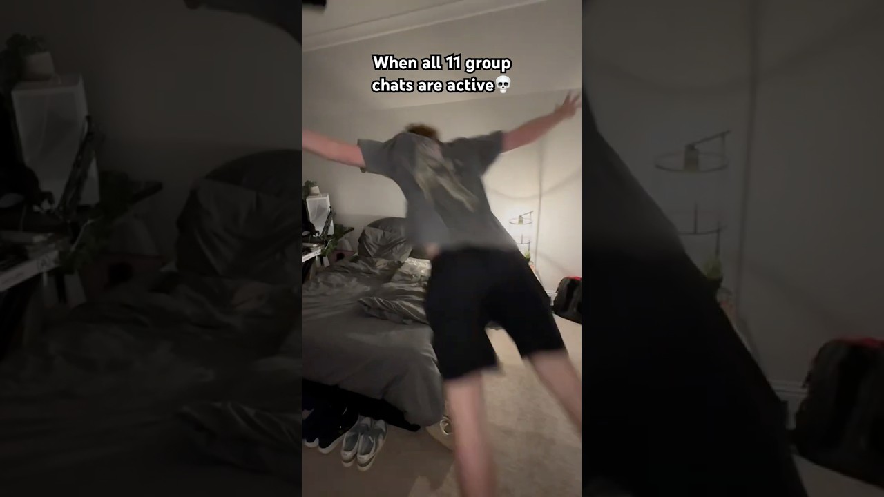 When all 11 group chats are active💀 