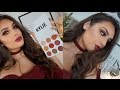 Christmas Glam | THE BURGUNDY PALETTE Kylie Jenner