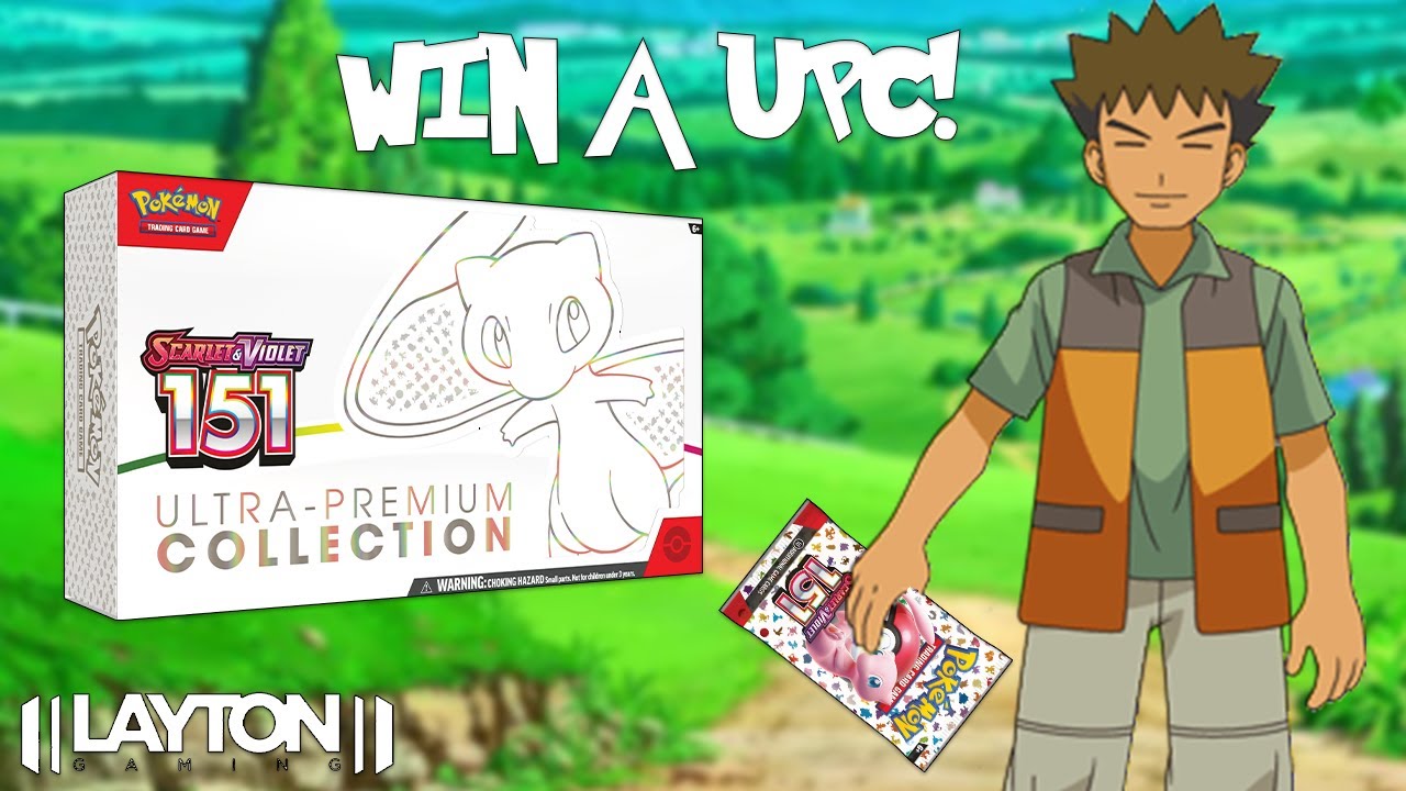 WIN A POKEMON 151 UPC - Wednesday Night Live Breaks w/ Layton Gaming! # ...