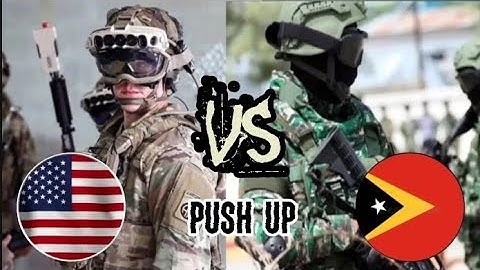 Military USA vs Military FFDTL (Push Up)😱😱😱