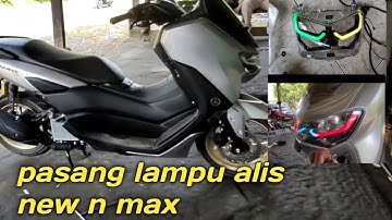 tutorial cara pasang lampu alis new n max
