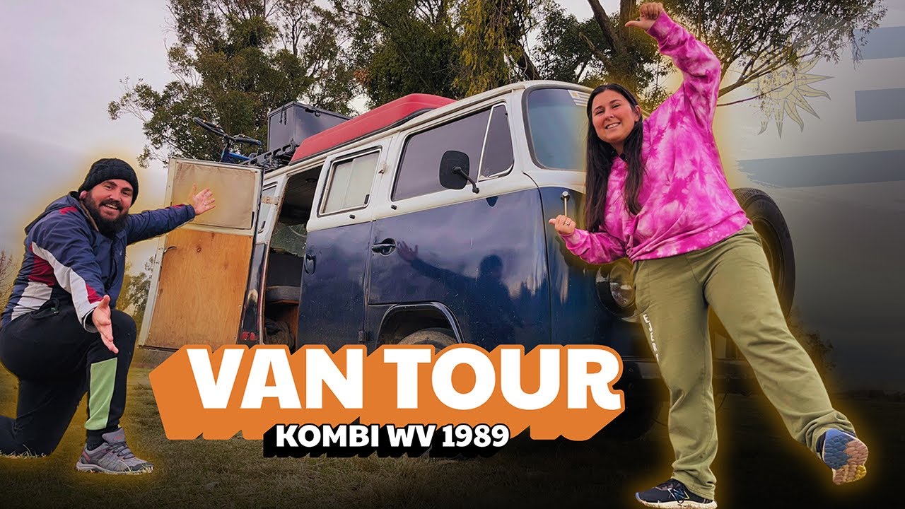 VAN TOUR COMPLETO de KOMBI VW 1989 🚌 | Así vivimos viajando por el mundo