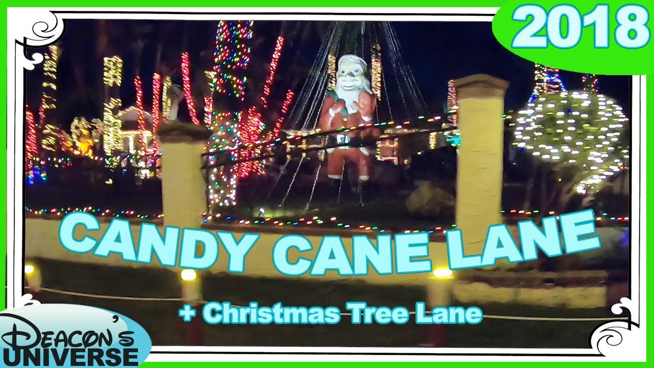 Candy Cane Lane & Christmas Tree Lane (2018) YouTube