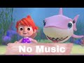 Baby shark  no music    vocal