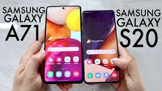 Samsung Galaxy S20 Vs Samsung Galaxy A71! (Comparison) (Review)